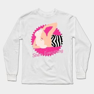 Barbie, She's Everything Long Sleeve T-Shirt